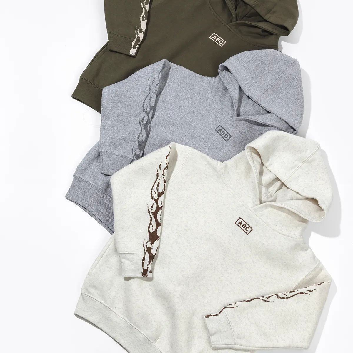 ABC NATURE HOODIE (CREAM)