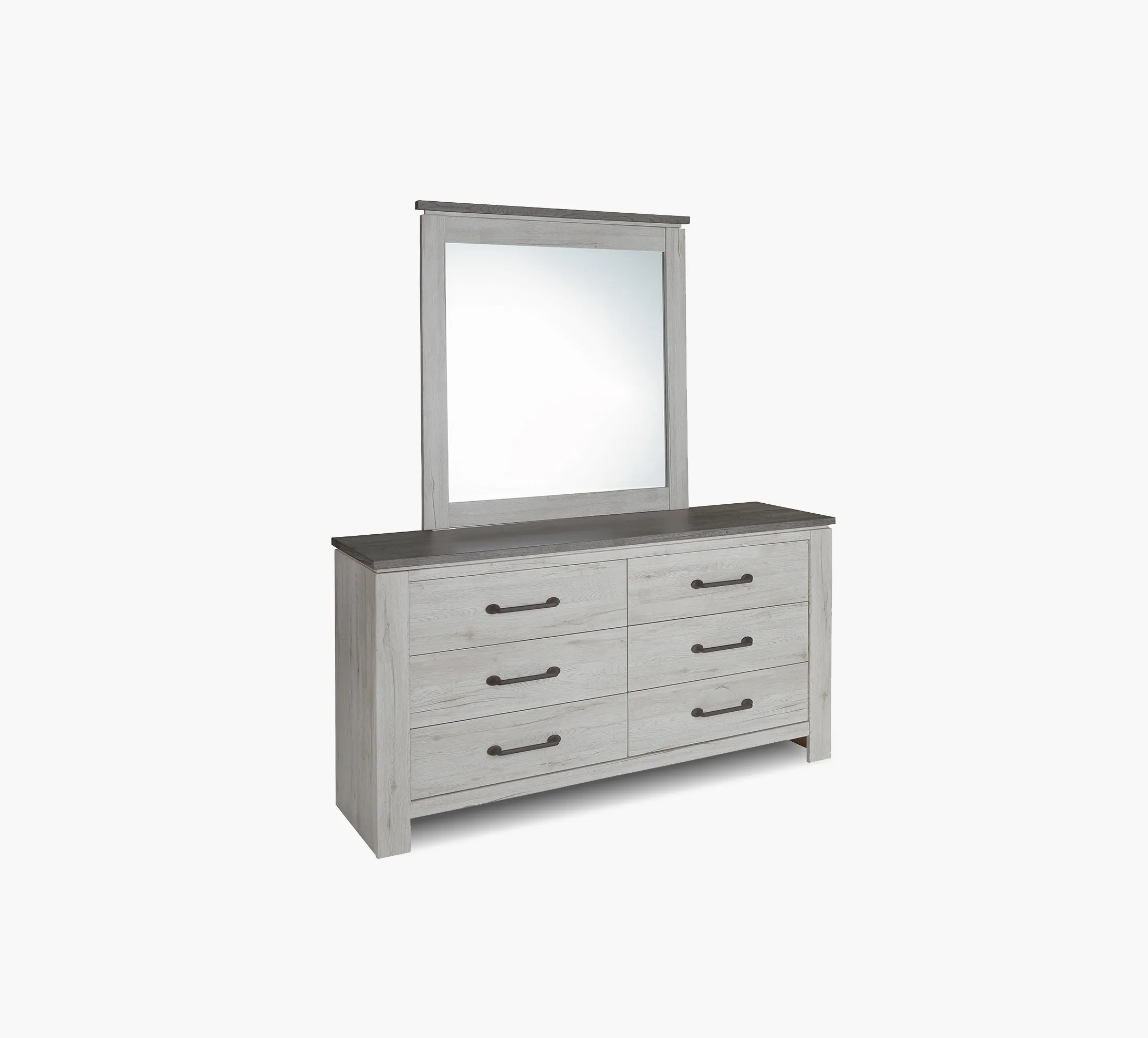 Adorna Two Tone 66" Dresser