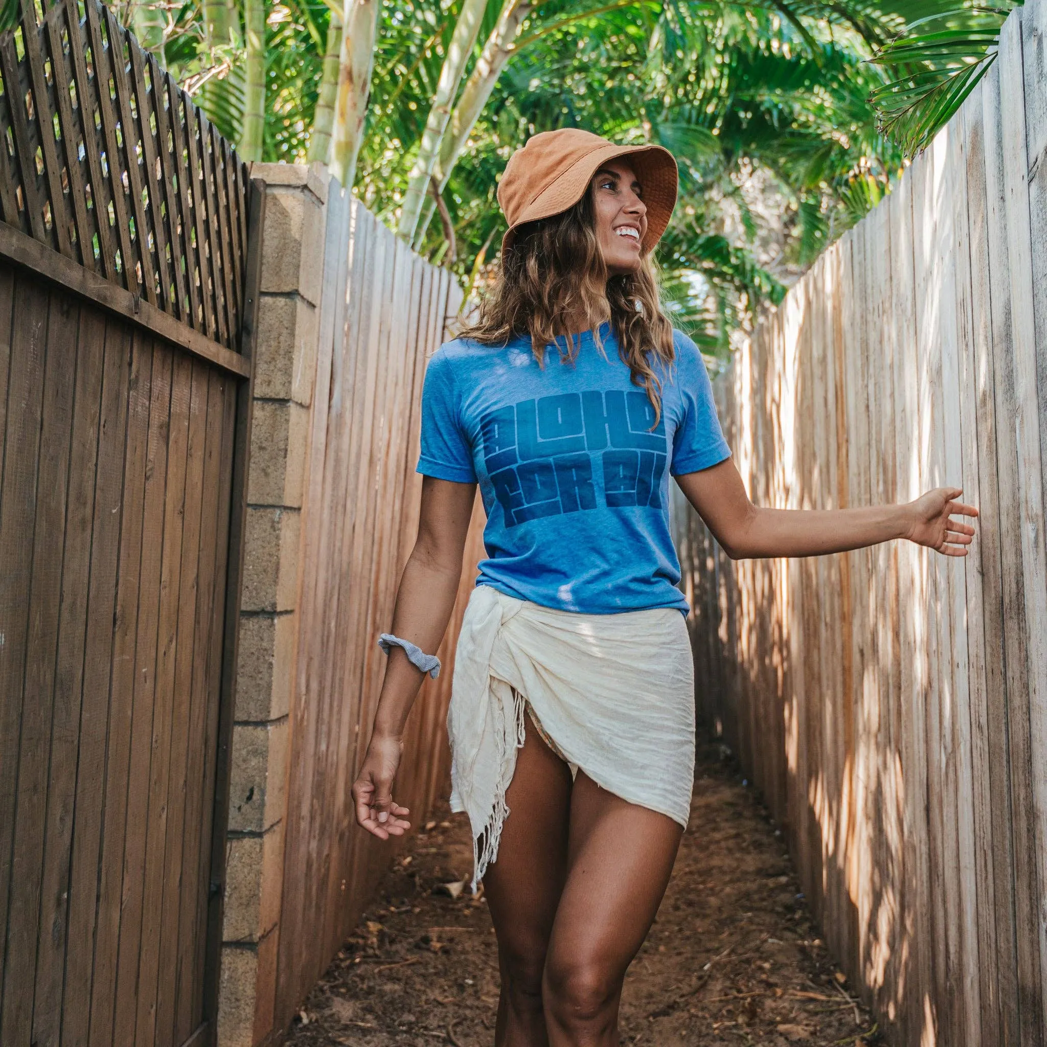 Aloha for All Tee - Blue