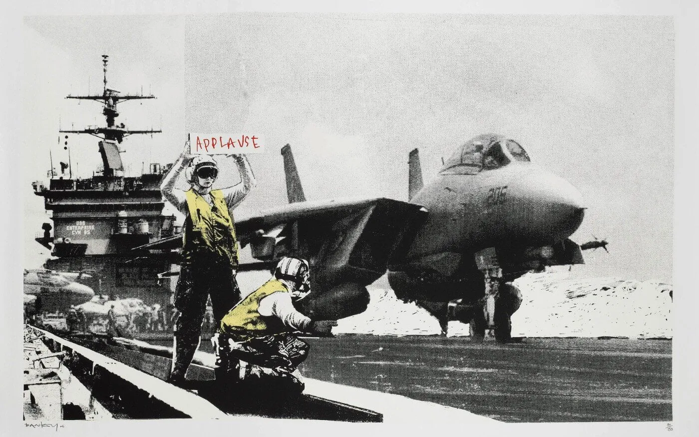 Applause (Aircraft Carrier) - Banksy
