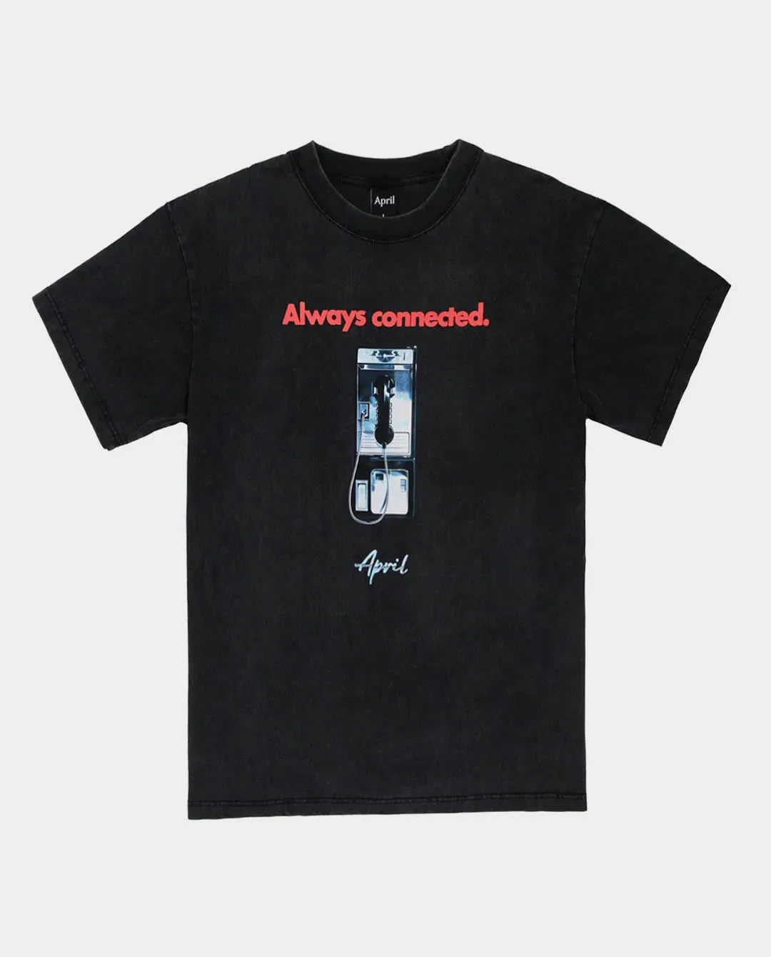 April - Always Connected T-Shirt - Black