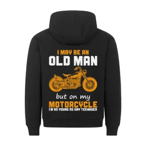 Bikers Premium Soft Cotton  Hoodie Black