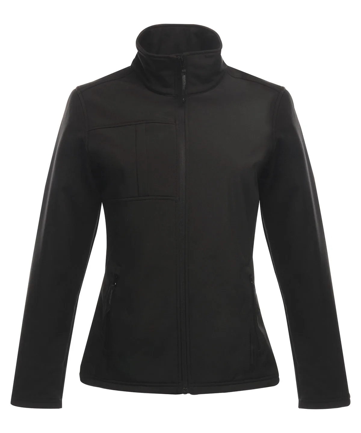 Black/Black* - Women's Octagon II printable 3-layer membrane softshell