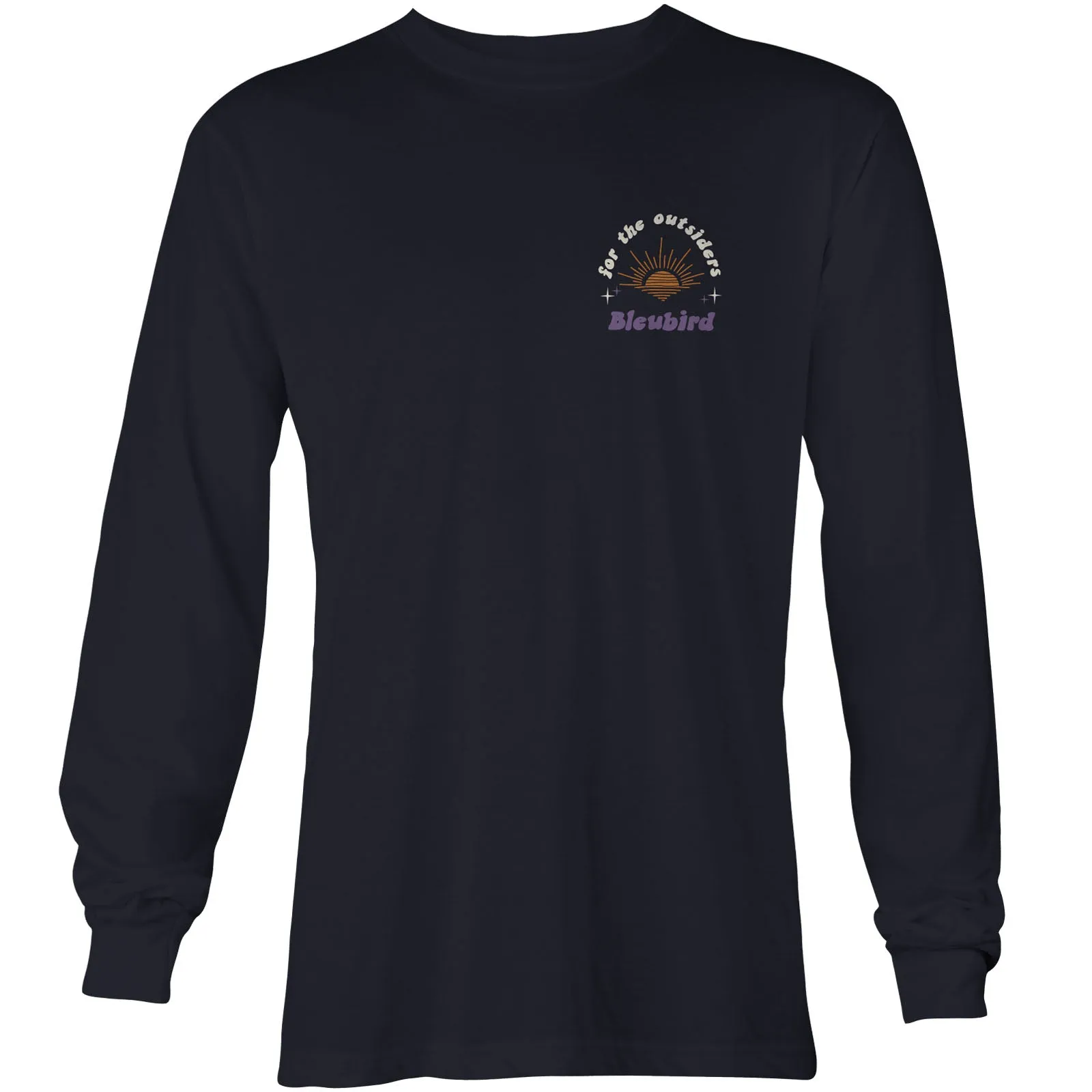 Bleubird Unisex Outsider Long Sleeve T-Shirt - Navy