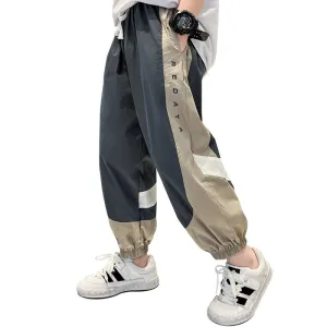 Boys' Summer Patchwork Pants | 5-14 Years