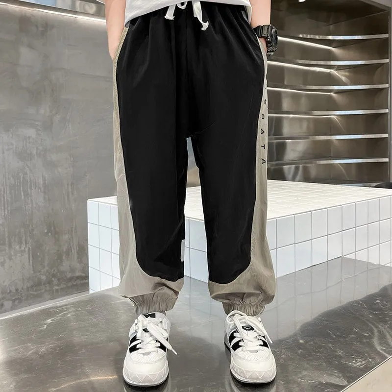 Boys' Summer Patchwork Pants | 5-14 Years