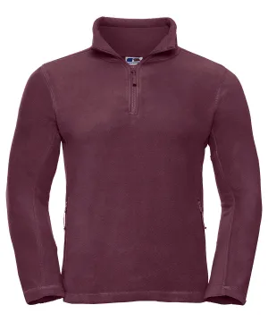 Burgundy - ¼-zip outdoor fleece