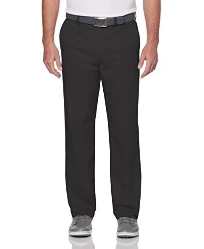 Callaway Men's Pro Spin 3.0 Stretch Golf Pants with Active Waistband (Waist Size 30 - 42 Big & Tall), Caviar, 36W x 38L Big Tall