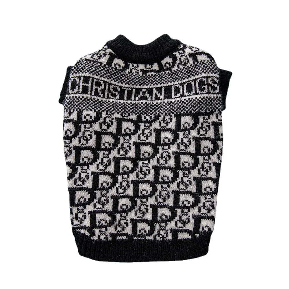 Christian Diog - Luxury Warm Sweater for Small Dogs