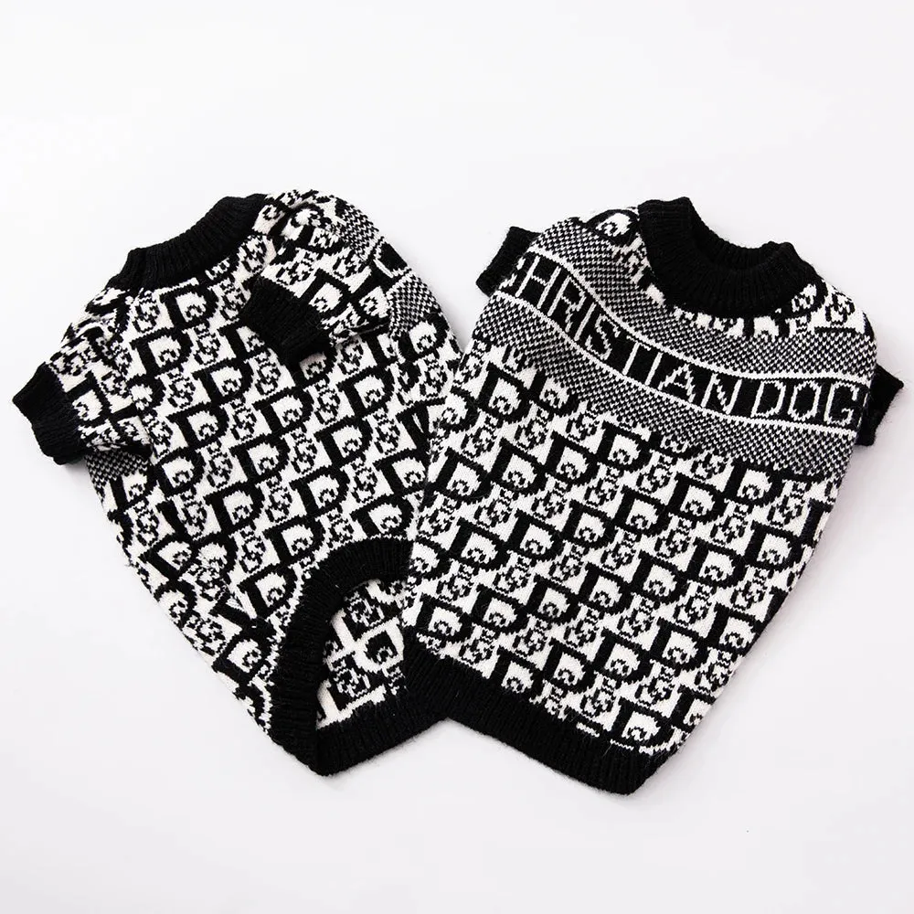 Christian Diog - Luxury Warm Sweater for Small Dogs