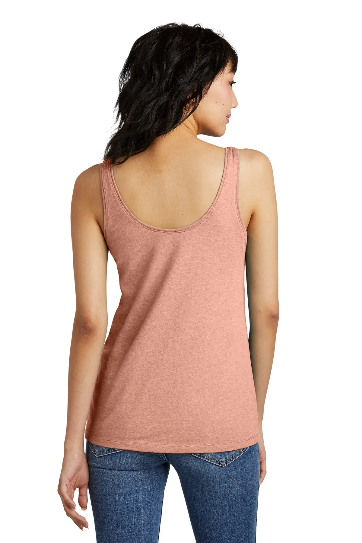 District Women's Perfect Blend CVC V-Neck Tank DT154