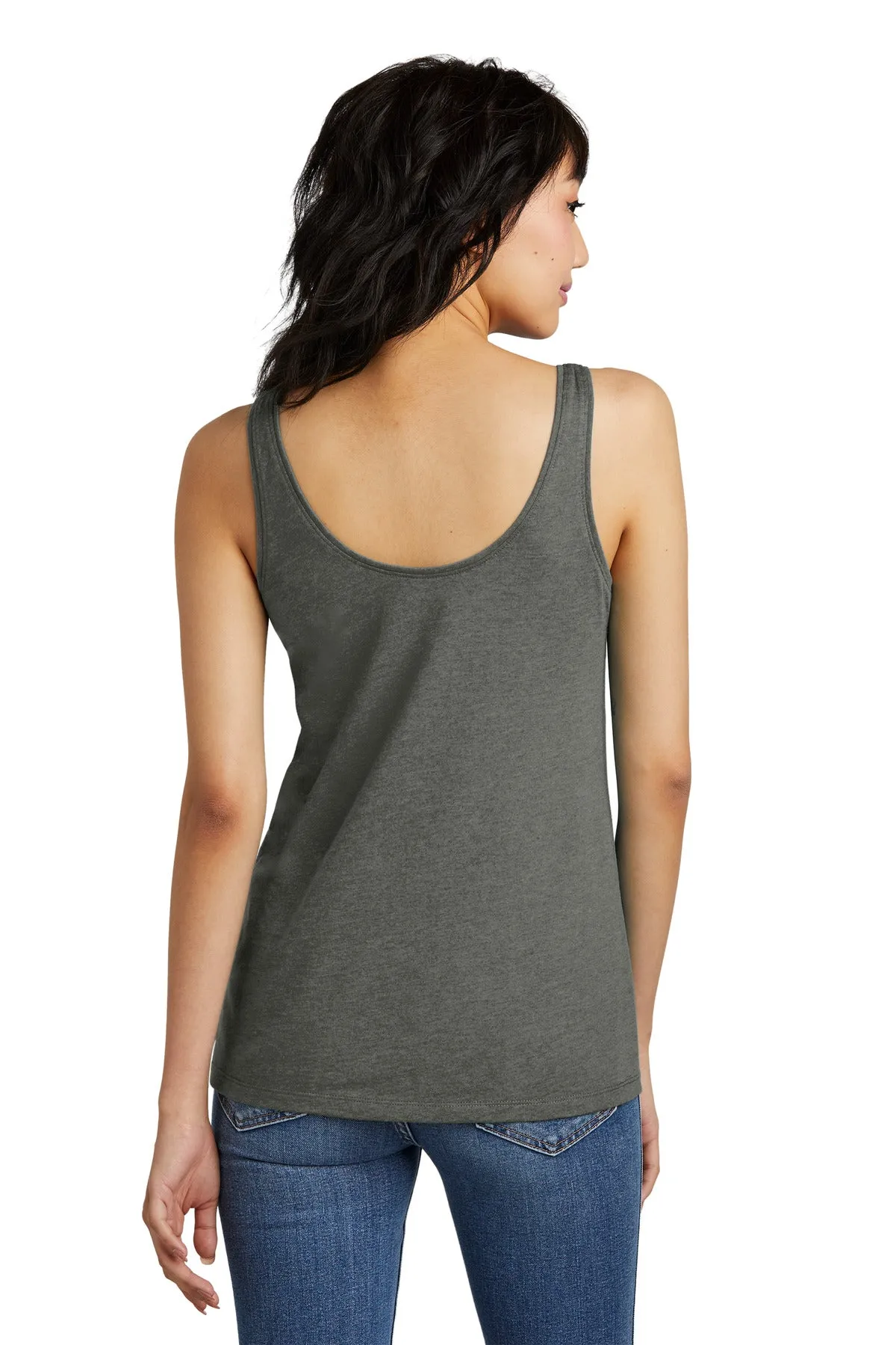 District Women's Perfect Blend CVC V-Neck Tank DT154