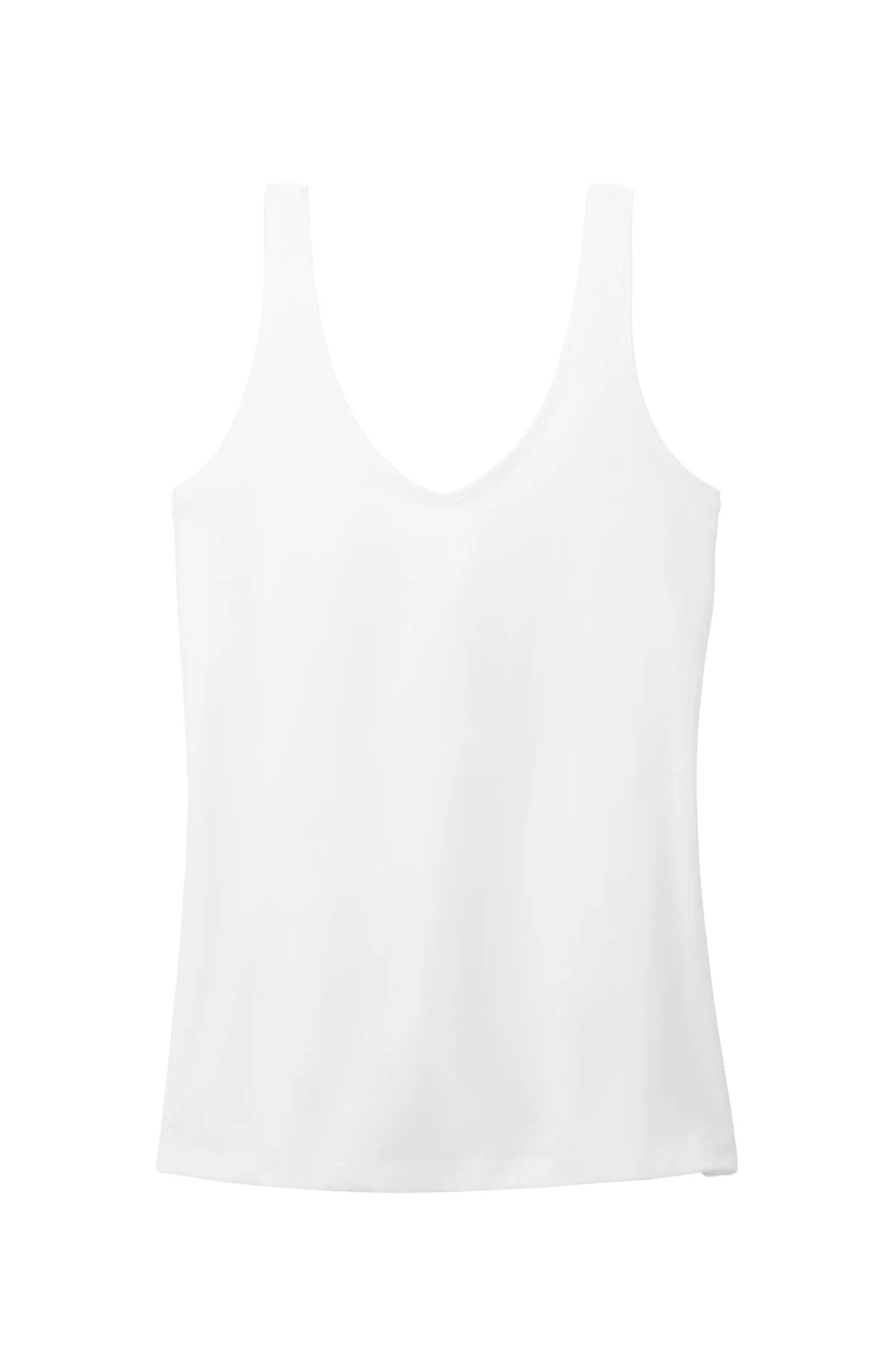 District Women's Perfect Blend CVC V-Neck Tank DT154
