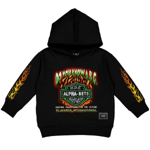 DO YOU KNOW ABC HOODIE (BLACK/GREEN)