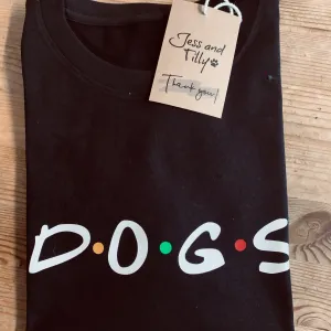 Dogs T-Shirt -Organic Cotton  Unisex Fit