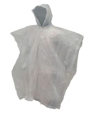 Emergency Poncho- Clear