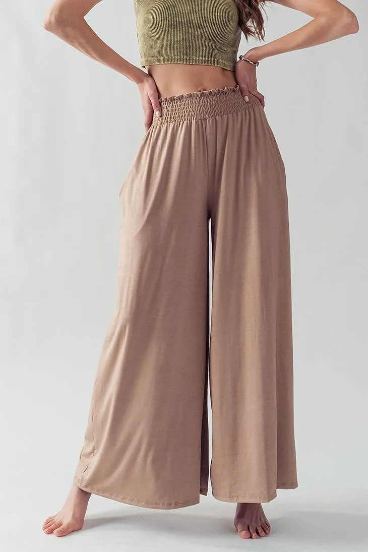 Fashion Week Modal Wide Leg Pants