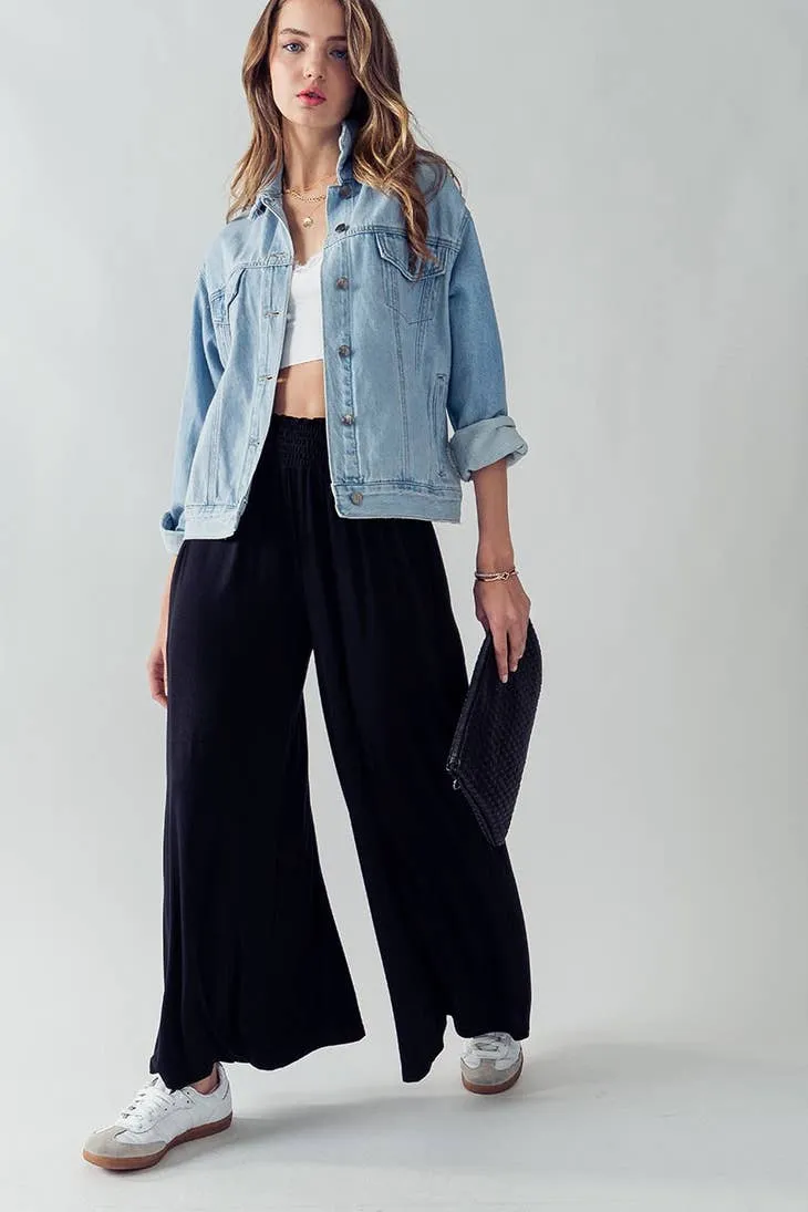 Fashion Week Modal Wide Leg Pants