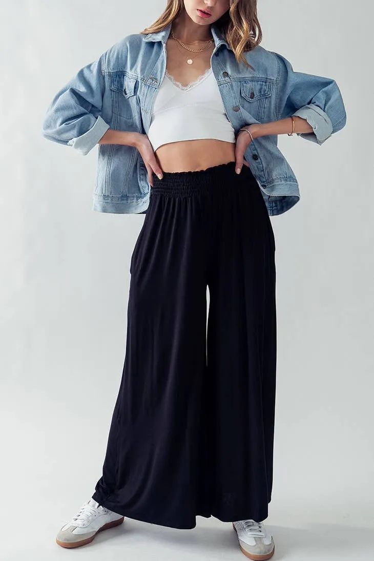 Fashion Week Modal Wide Leg Pants