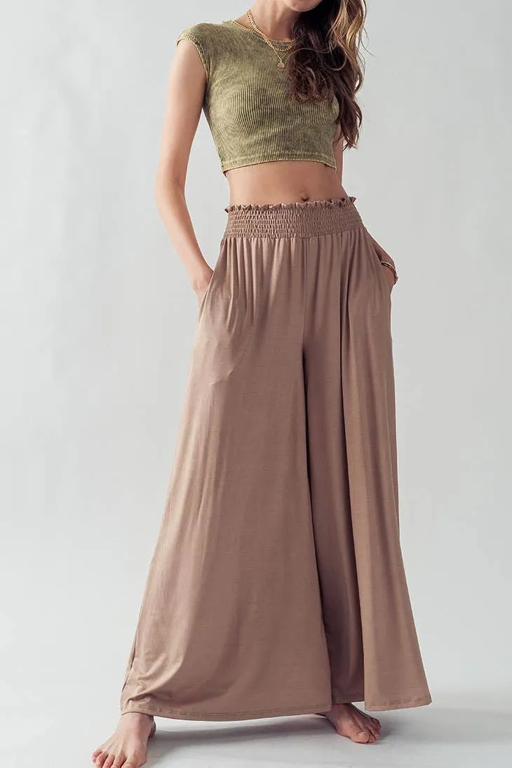Fashion Week Modal Wide Leg Pants