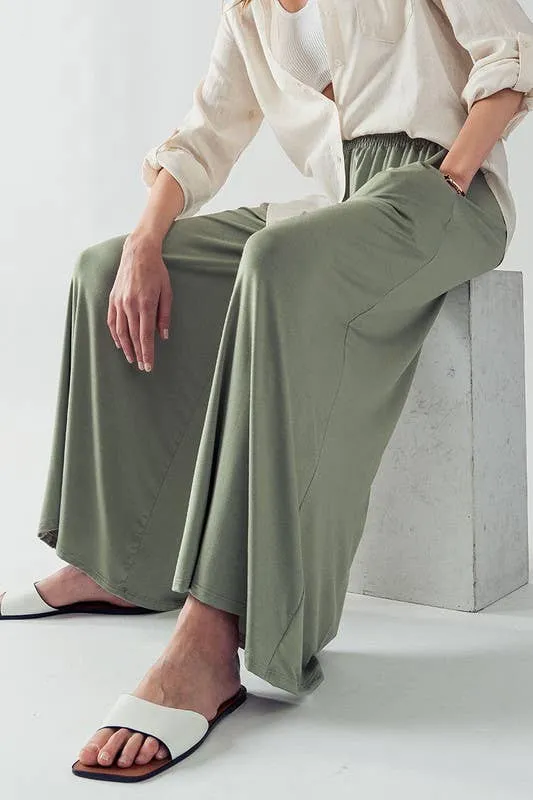 Fashion Week Modal Wide Leg Pants