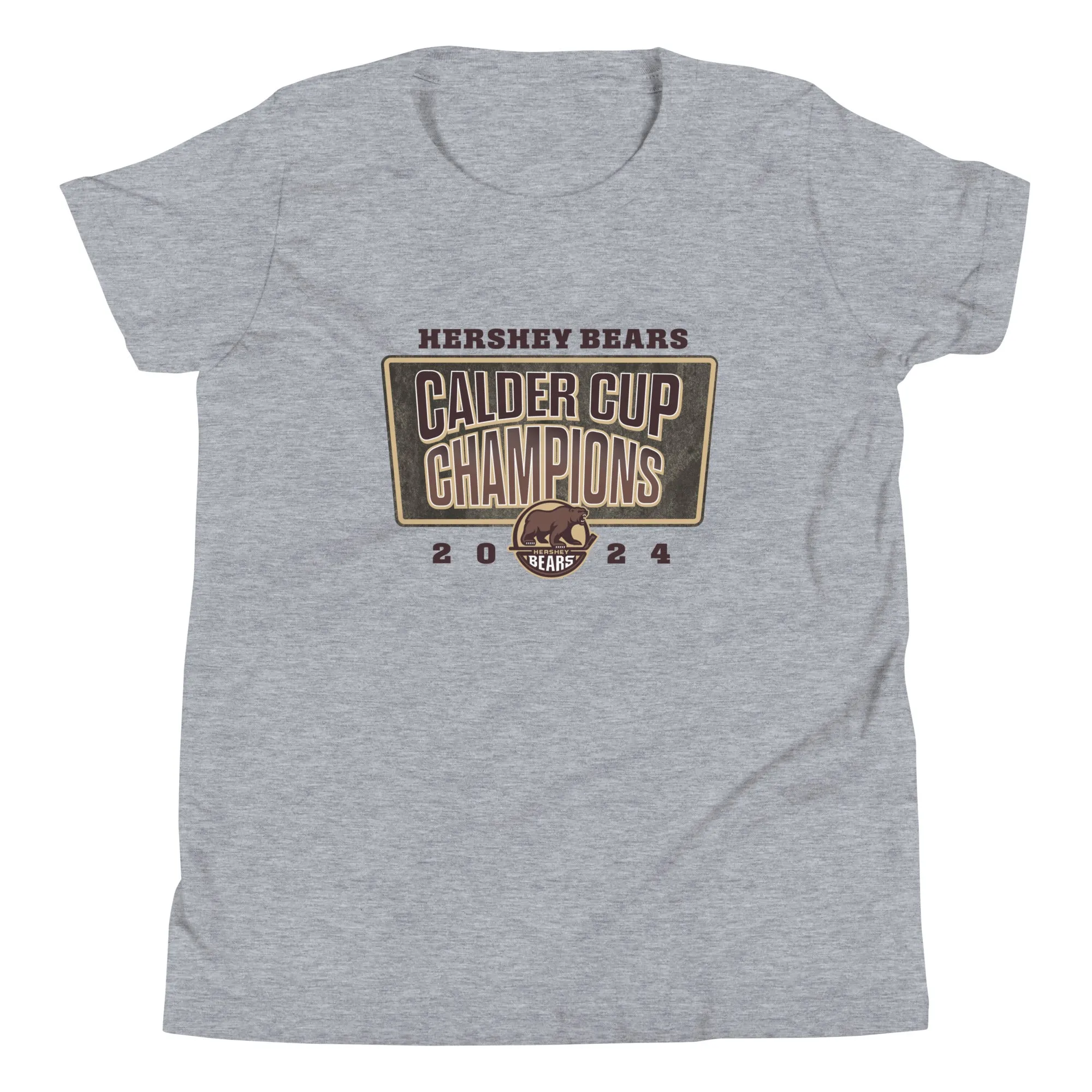 Hershey Bears 2024 Calder Cup Champions Youth Power Play Short Sleeve T-Shirt