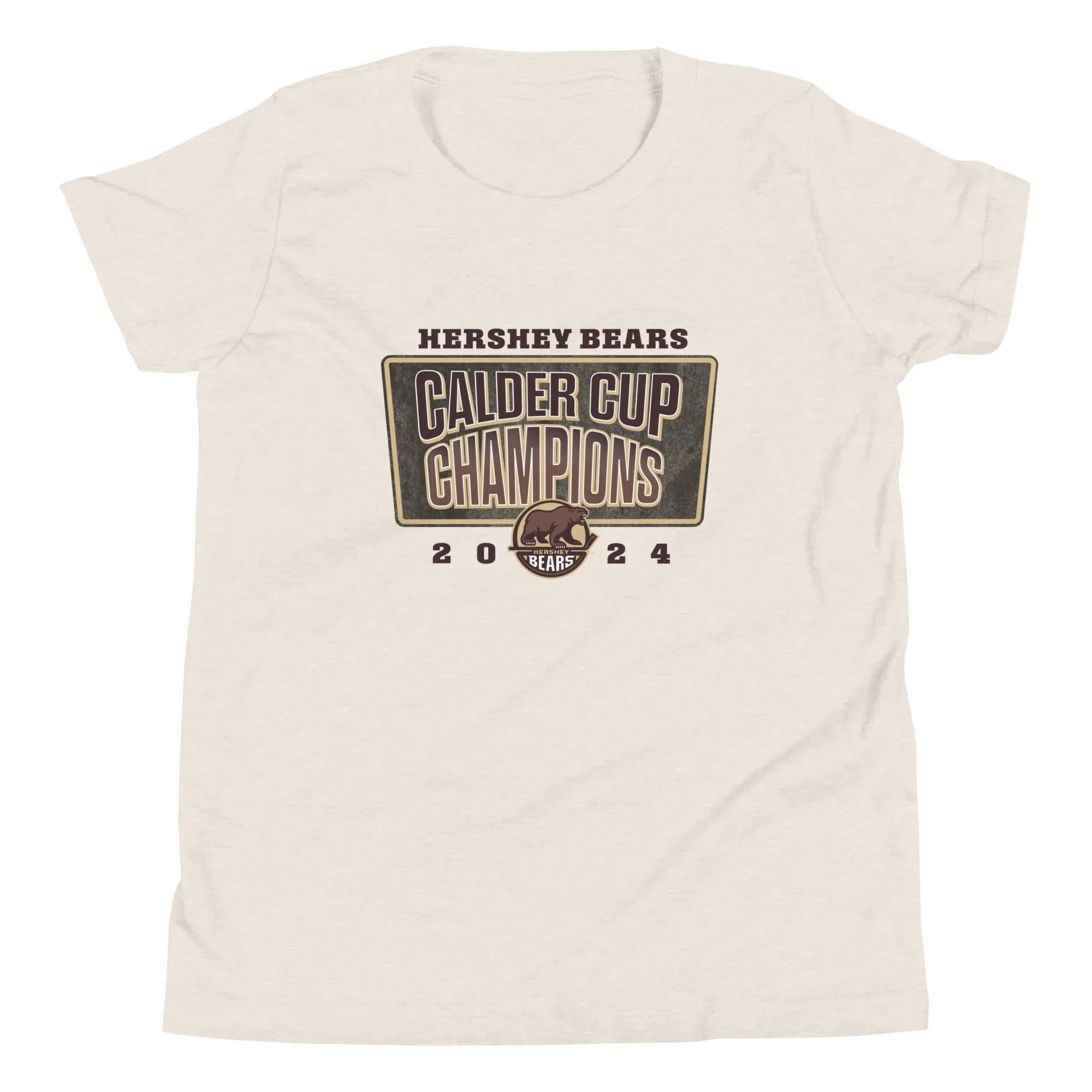 Hershey Bears 2024 Calder Cup Champions Youth Power Play Short Sleeve T-Shirt