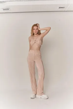 HLLY Women Cardy Pants Beige - Falkirk