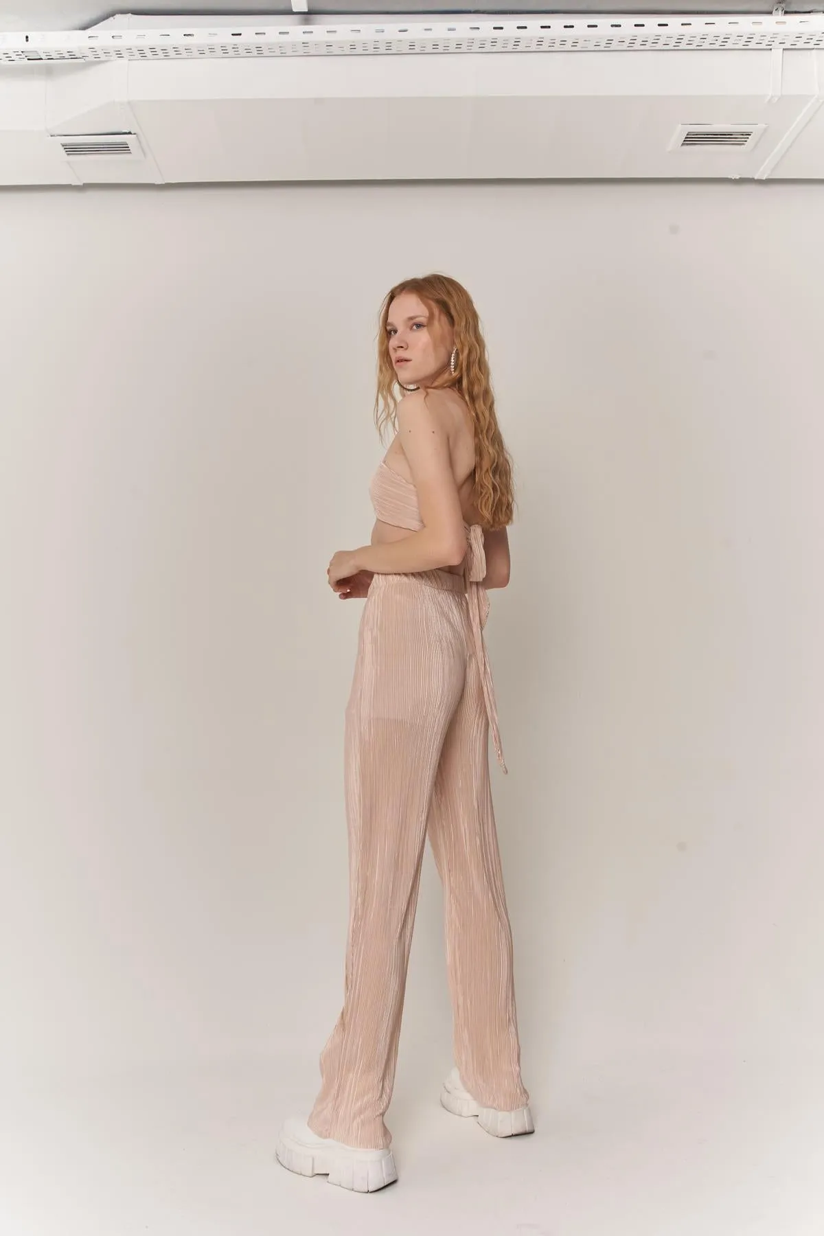 HLLY Women Cardy Pants Beige - Falkirk