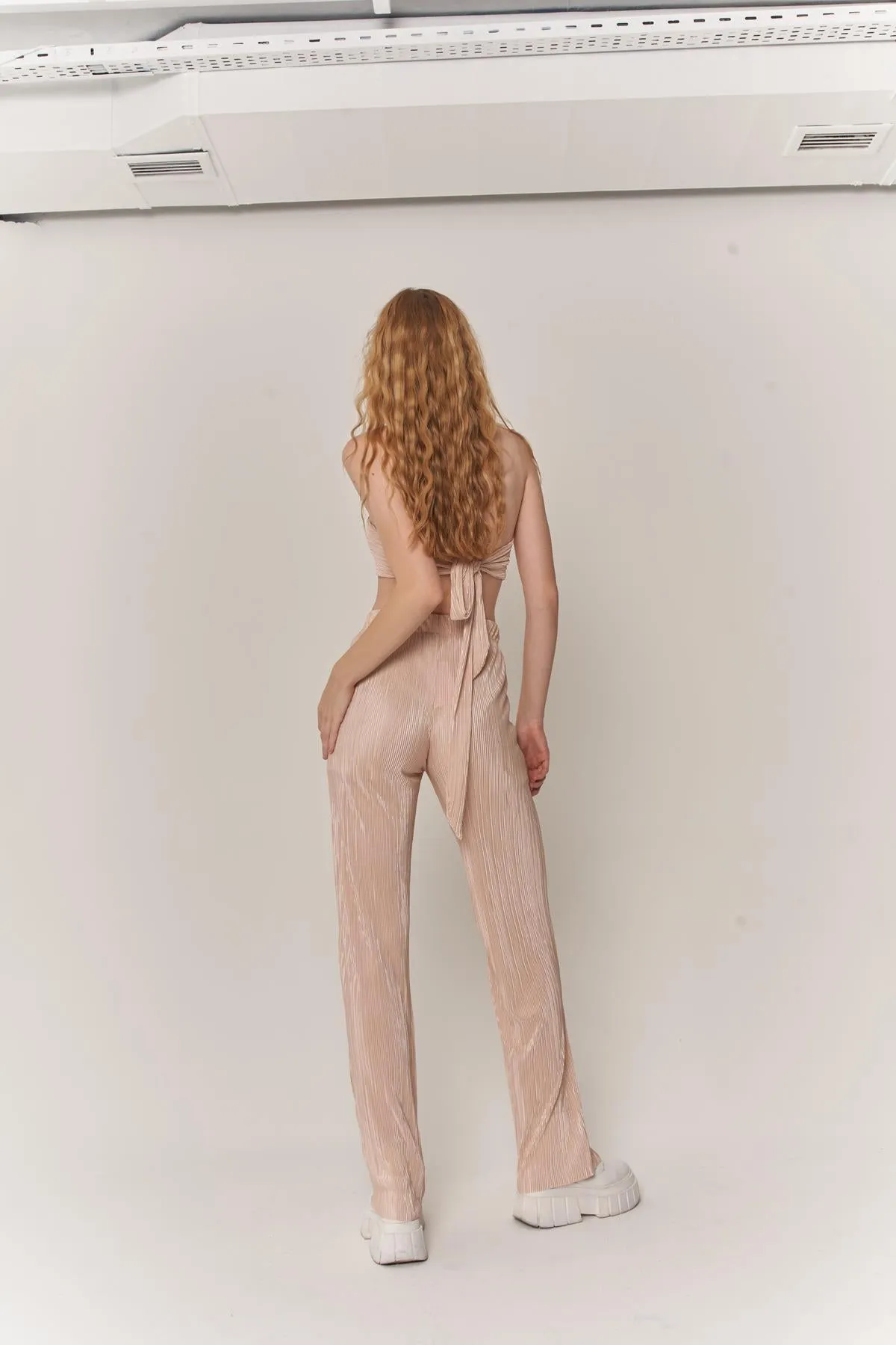 HLLY Women Cardy Pants Beige - Falkirk