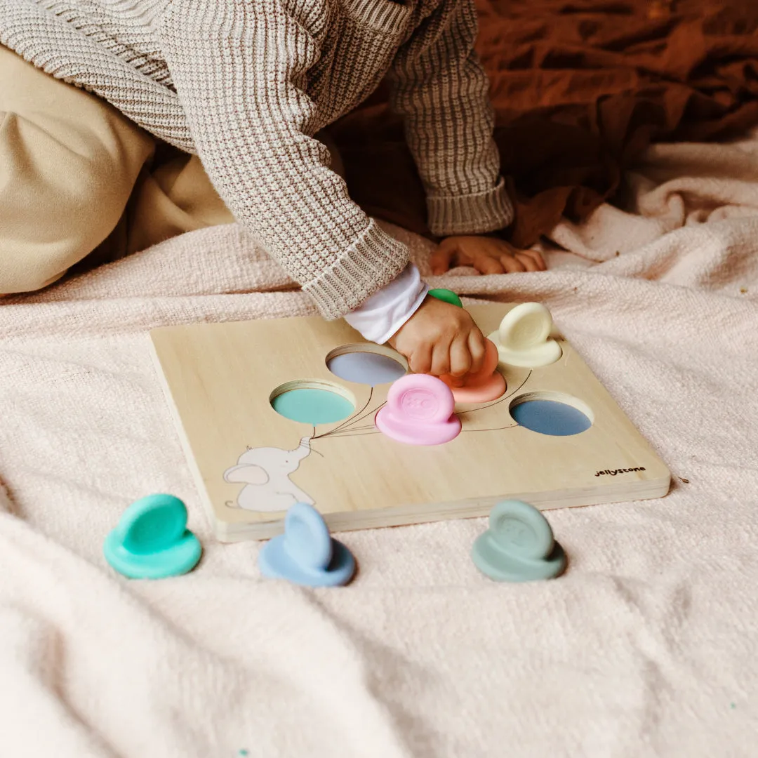 Jellystone Designs Balloon Colour Sorter - Rainbow Bright