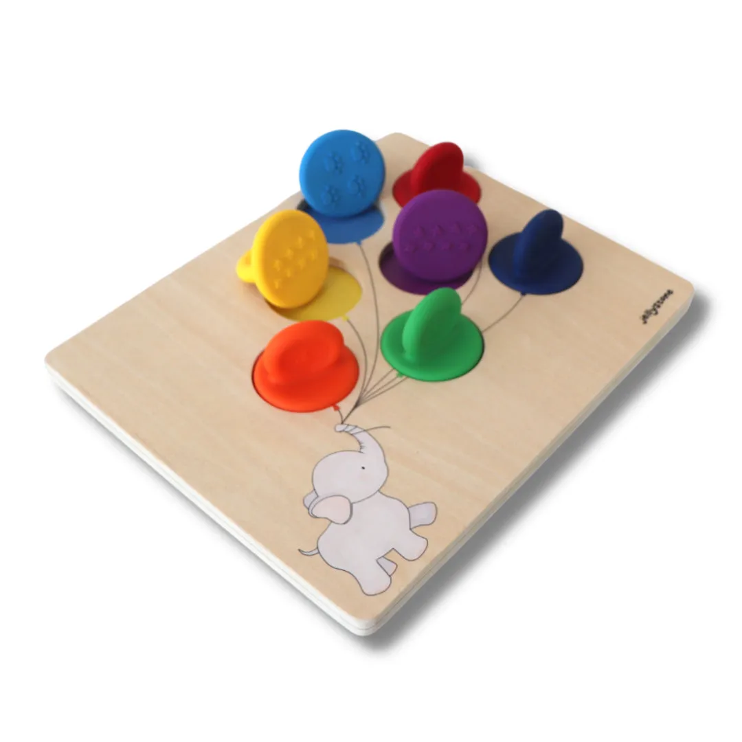 Jellystone Designs Balloon Colour Sorter - Rainbow Bright