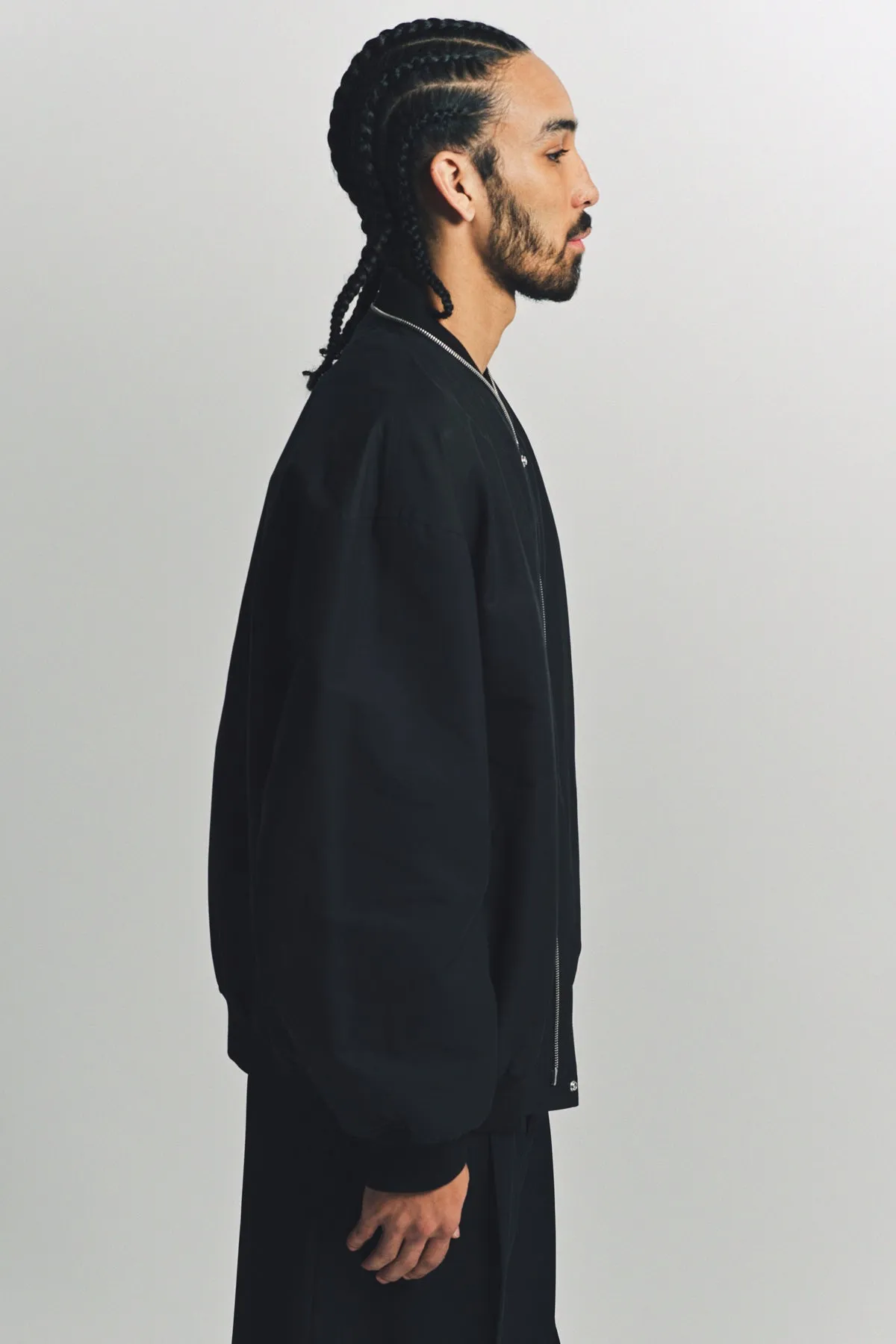 JIL SANDER | LIGHTWEIGHT COTTON BOMBER JACKET