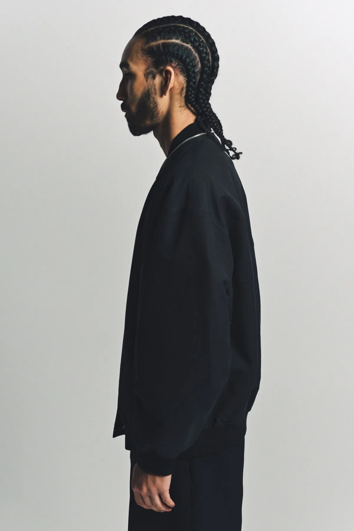 JIL SANDER | LIGHTWEIGHT COTTON BOMBER JACKET