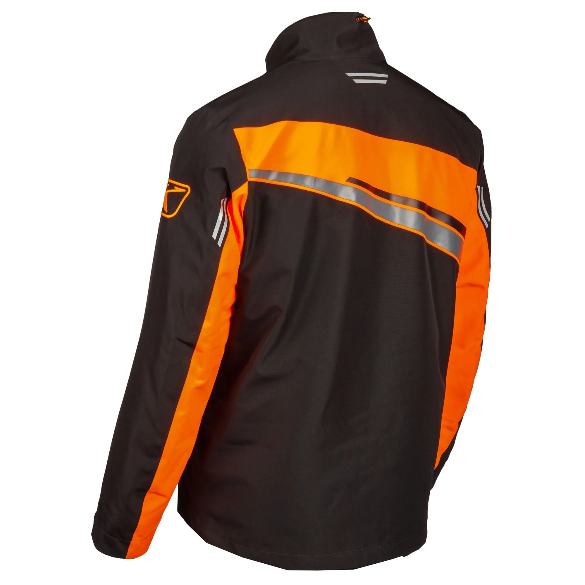Klim  Mens Kaos Snowmobile Jacket Waterproof Lightweight Black Strike Orange