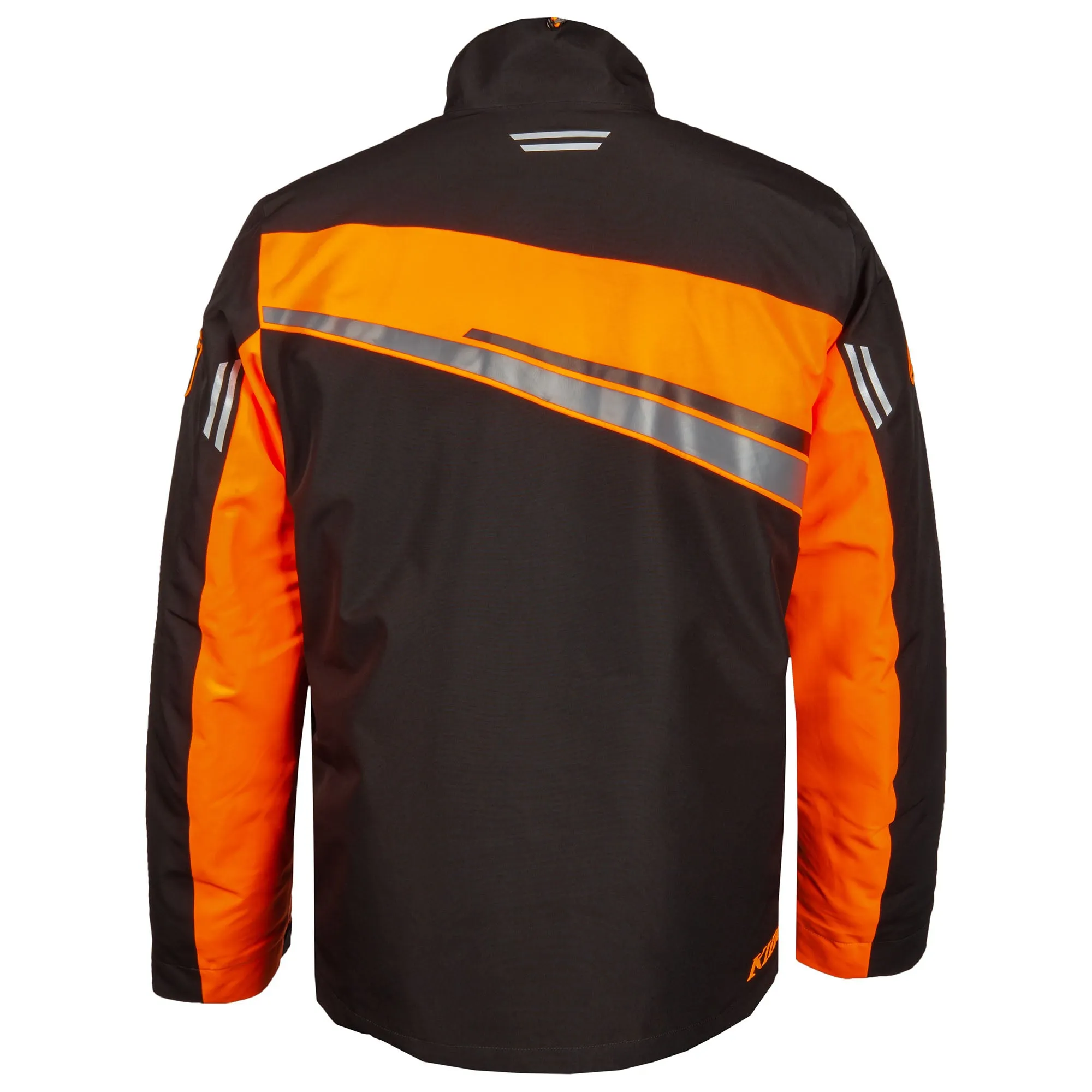 Klim  Mens Kaos Snowmobile Jacket Waterproof Lightweight Black Strike Orange
