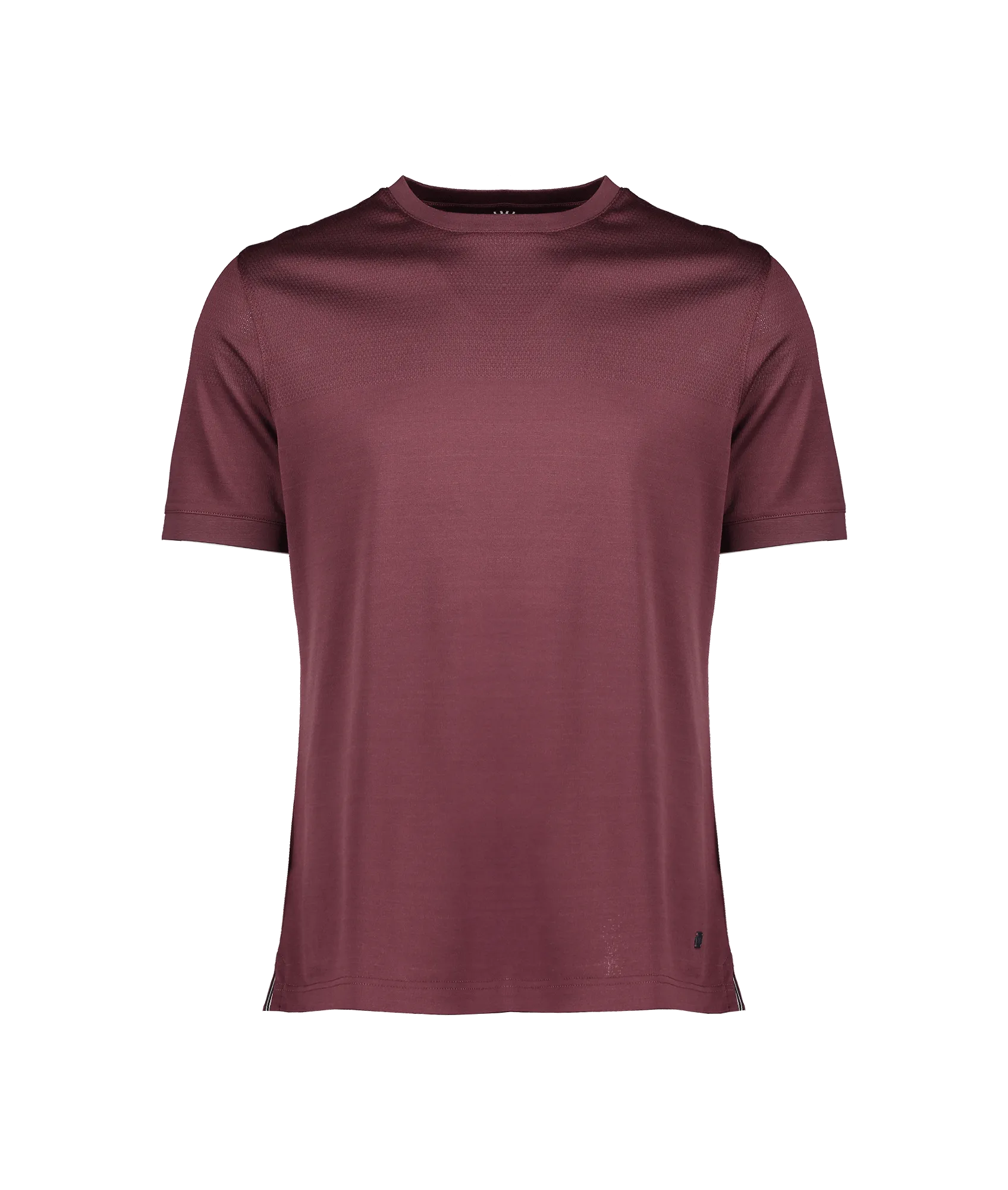 Lacer Micro Stitch Split T-Shirt - Red