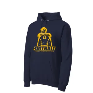 Leave it all on the field Port & Company® Core Fleece Pullover Hooded Sweatshirt