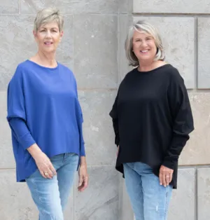 LIBBY BOATNECK TOP 916