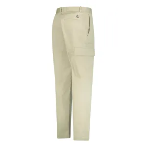 Logo Cargo Trousers Beige