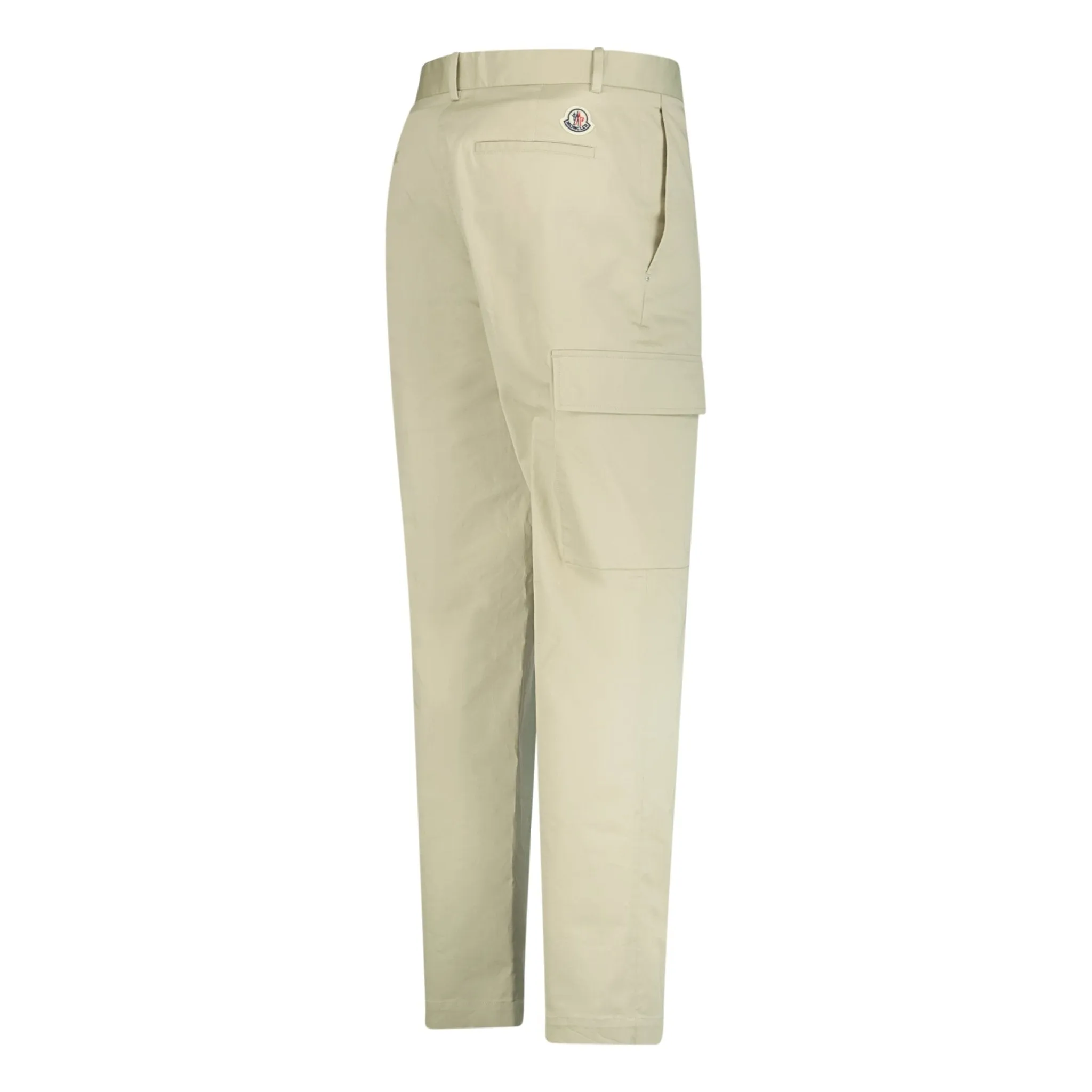 Logo Cargo Trousers Beige