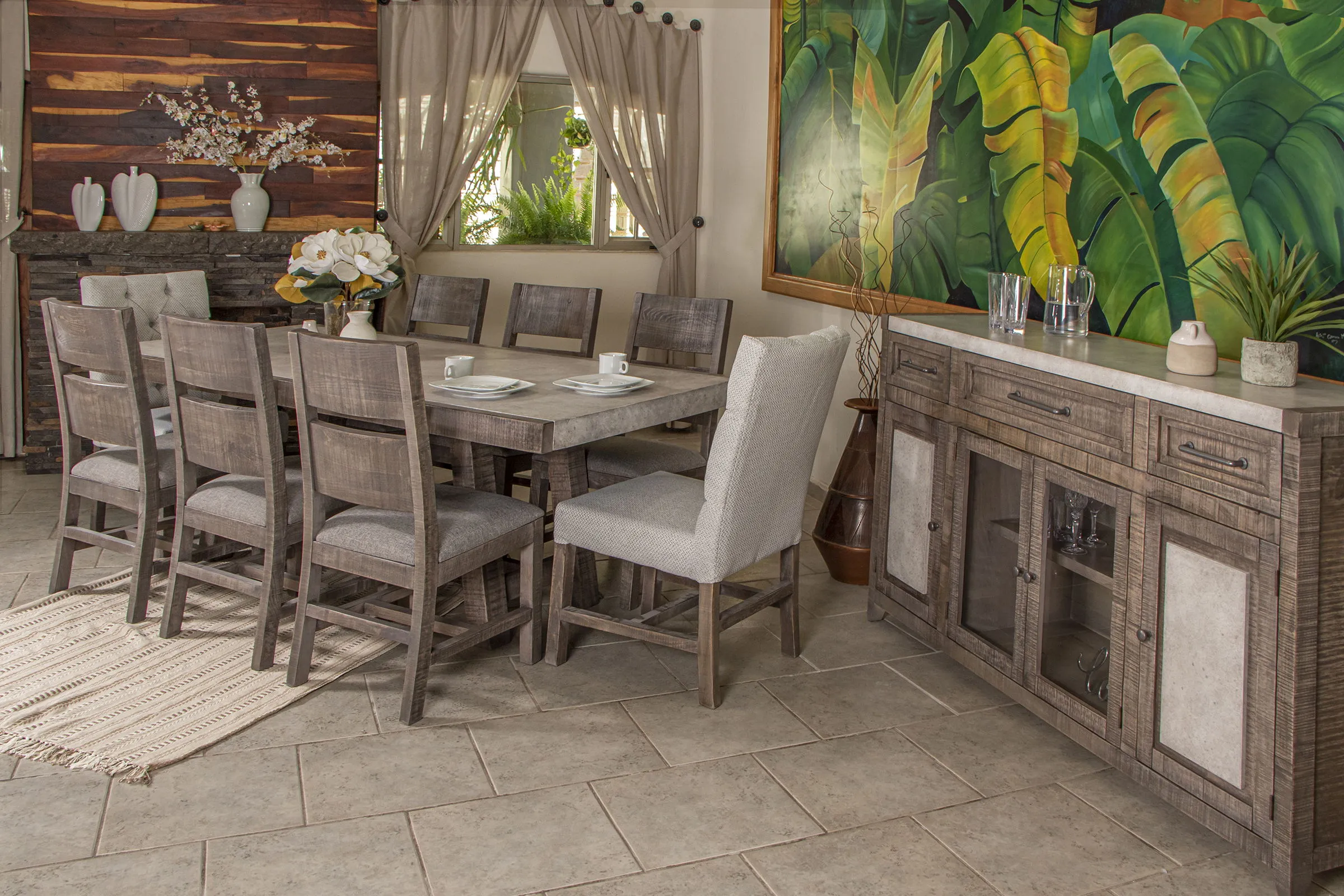Marble - Table - Natural Warm Gray