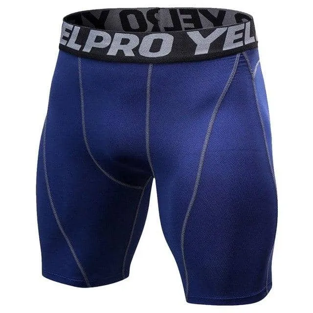 Men's Compression Fitness Shorts Quick Dry - Multiple Colors