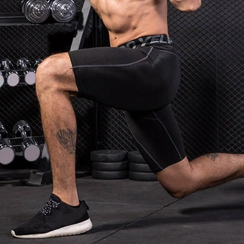 Men's Compression Fitness Shorts Quick Dry - Multiple Colors