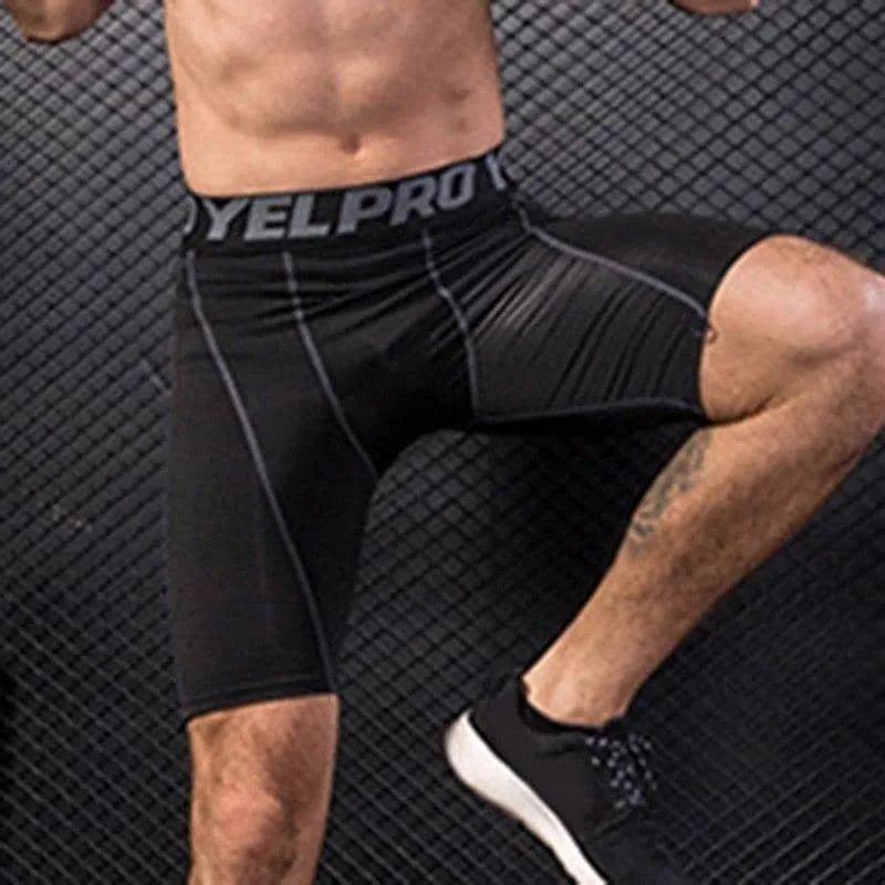 Men's Compression Fitness Shorts Quick Dry - Multiple Colors