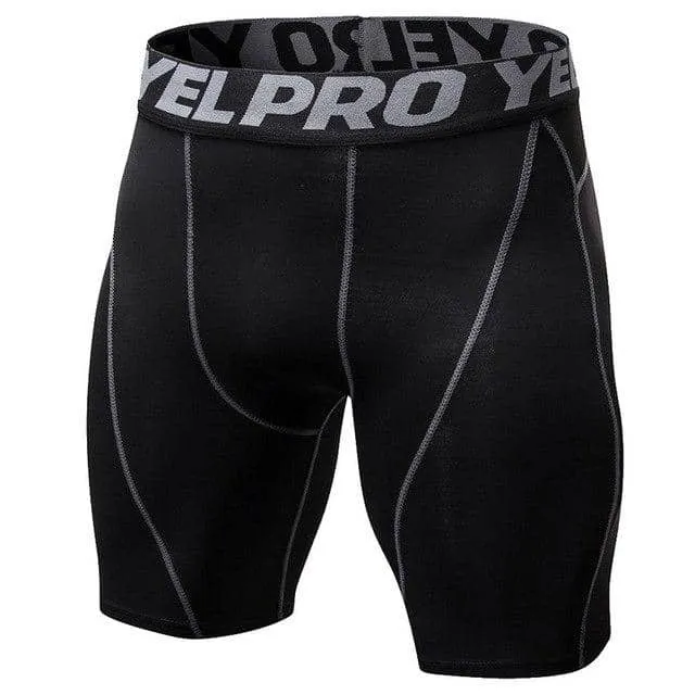 Men's Compression Fitness Shorts Quick Dry - Multiple Colors