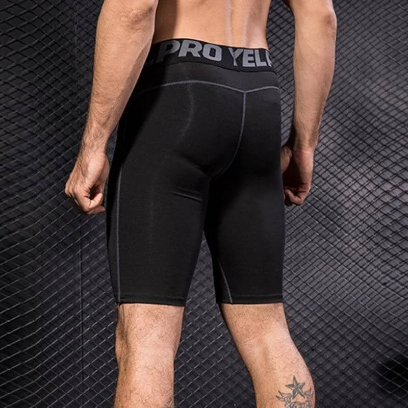 Men's Compression Fitness Shorts Quick Dry - Multiple Colors