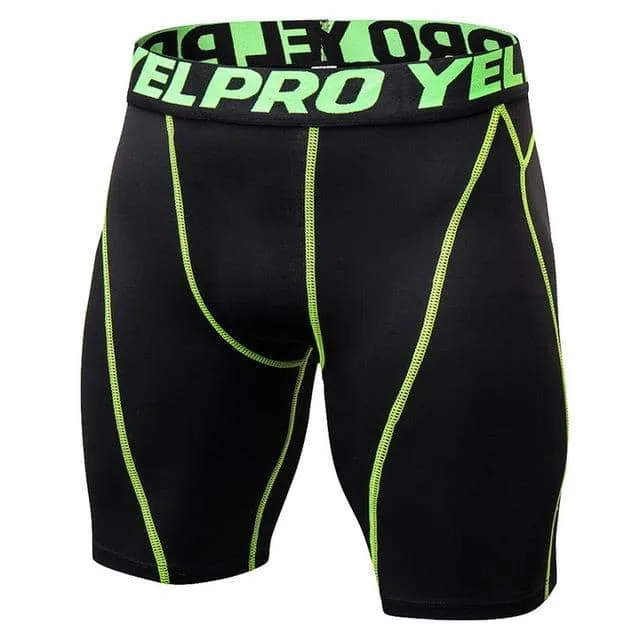 Men's Compression Fitness Shorts Quick Dry - Multiple Colors