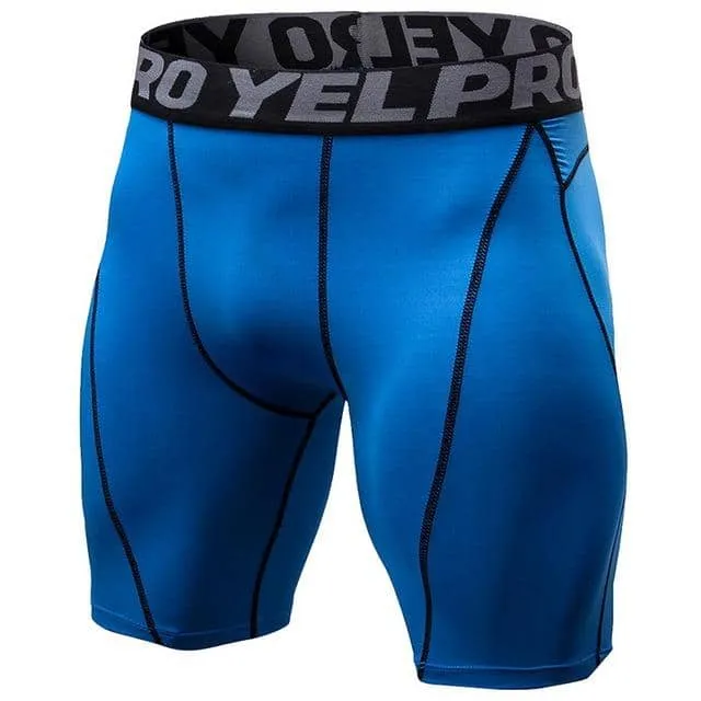 Men's Compression Fitness Shorts Quick Dry - Multiple Colors