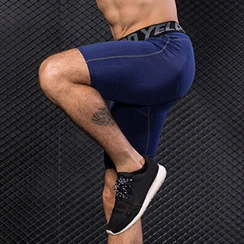 Men's Compression Fitness Shorts Quick Dry - Multiple Colors